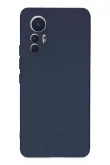Newface Xiaomi Mi 12 Lite Kılıf Nano İçi Kadife Silikon - Lacivert