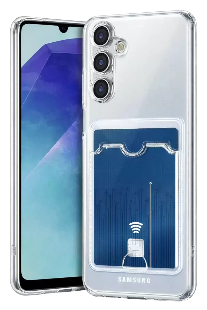 Newface Samsung Galaxy A57 5g Kart Şeffaf Silikon - Şeffaf