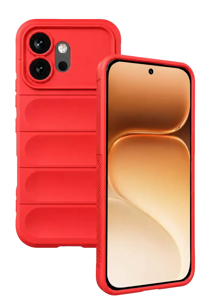 Newface Huawei Honor 600 Optimum Silikon - Kırmızı