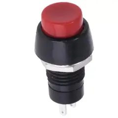 Powermaster Ic-190 Yuvarlak Plastik Anahtarlı Kalıcılı Buton 10mm