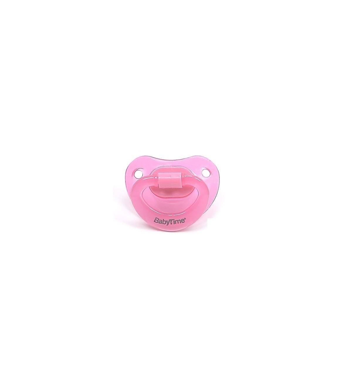 BabyTime BT121 Silikon Damaklı Emzik No 3 - Pembe