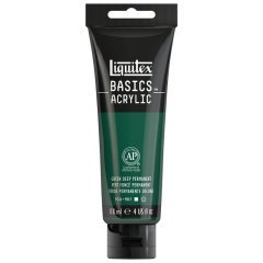 Basics Akrilik 118ml - Deep Green Permanent 350
