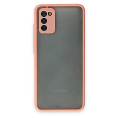 Samsung Galaxy A02s Kılıf Montreal Silikon Kapak - Pembe