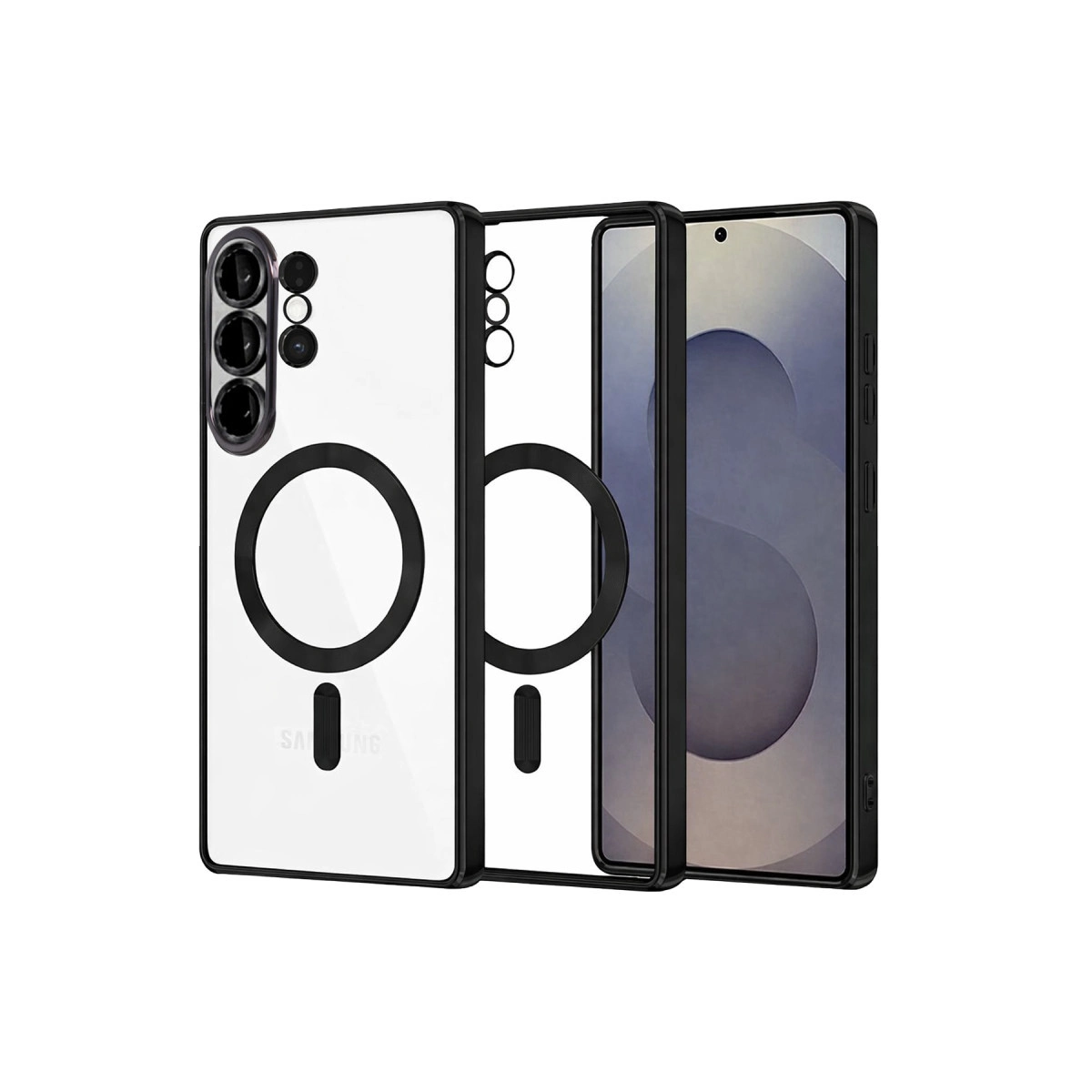 Samsung Galaxy S26 Ultra Kross Magneticsafe Kapak - Siyah