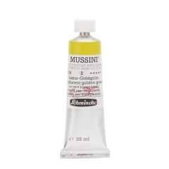 Mussini Yağlı Boya 35ml. Seri 3 N:534 Translucent Golden Green