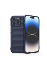 Newface İphone 16 Pro Max Kılıf Optimum Silikon - Lacivert