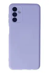 Newface Samsung Galaxy A04s Kılıf Nano İçi Kadife Silikon - Lila