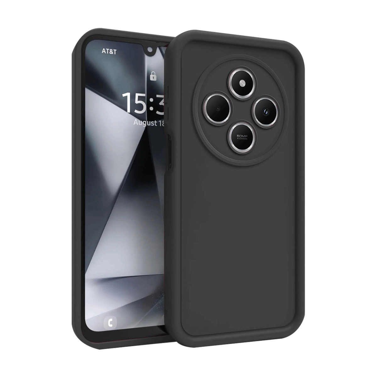 Xiaomi Redmi 14c Kılıf Viera Silikon - Siyah