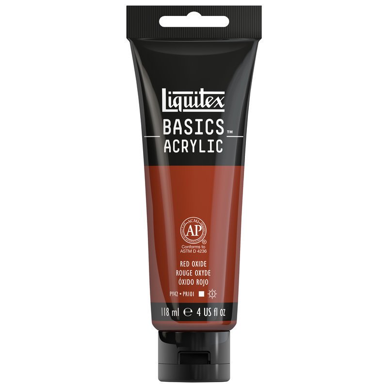 Basics Akrilik 118ml - Red Oxide 335