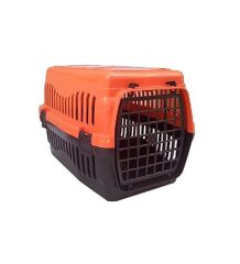 Plastik Kedi Köpek Taşıma Çantası 32,5 / 48 cm Turuncu