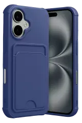 Newface Apple İphone 17 Kelvin Kartvizitli Silikon - Lacivert