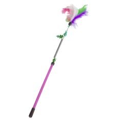 Markapet Yaylı Kedi Oyun Oltası 13 cm - 44 cm Pembe