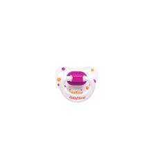 BabyTime BT122 Silikon Damaklı Desenli Emzik N.1 - Mor