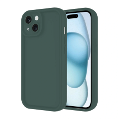 İphone 14 Kılıf Viera Silikon - Koyu Yeşil
