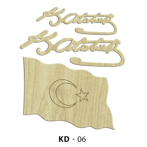 Ahşap Lazer Kesim - KD06
