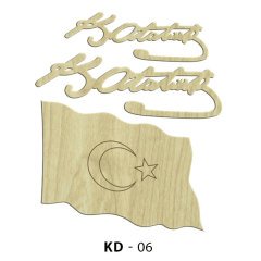 Ahşap Lazer Kesim - KD06