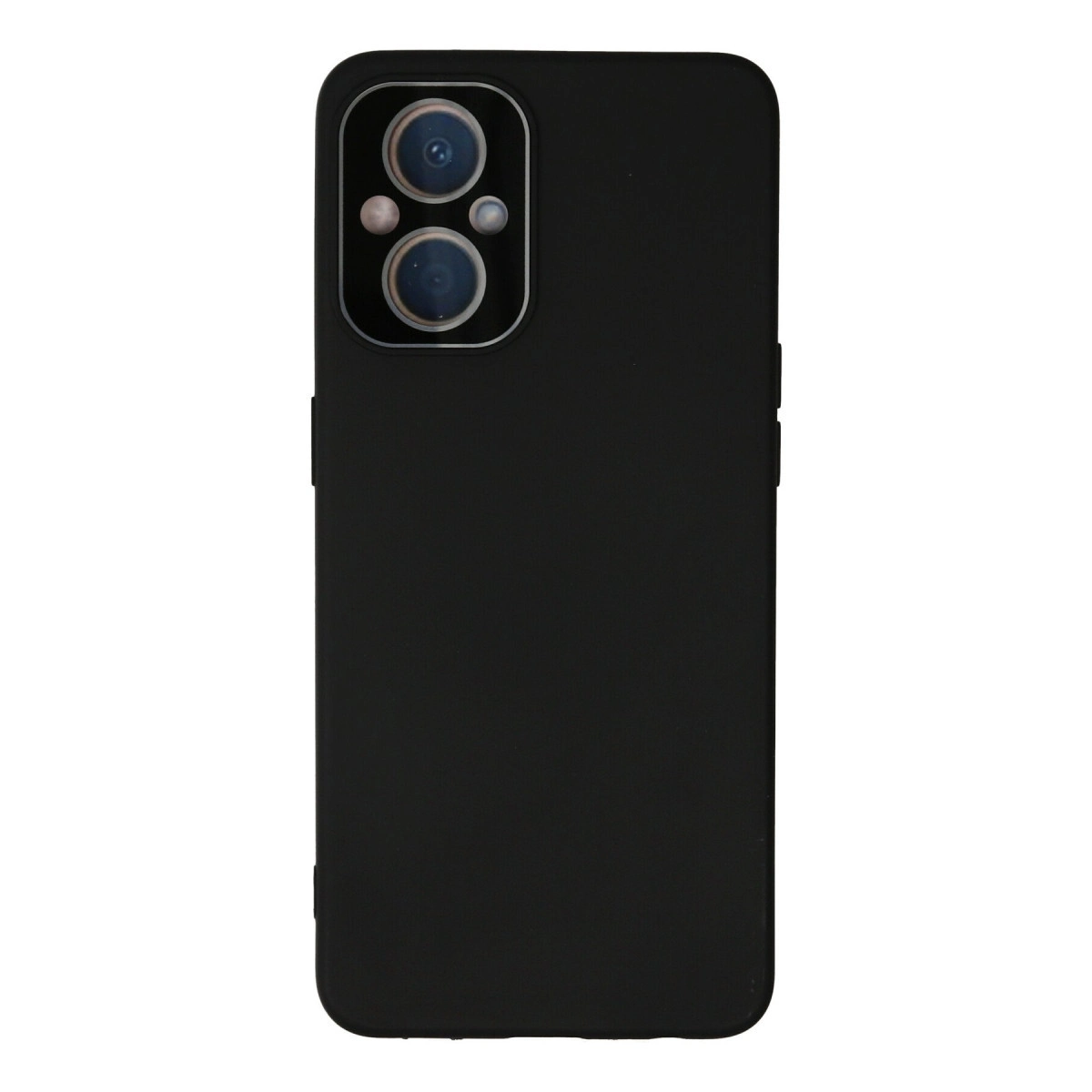 Oppo Reno 7 Lite Kılıf Lansman Glass Kapak - Siyah