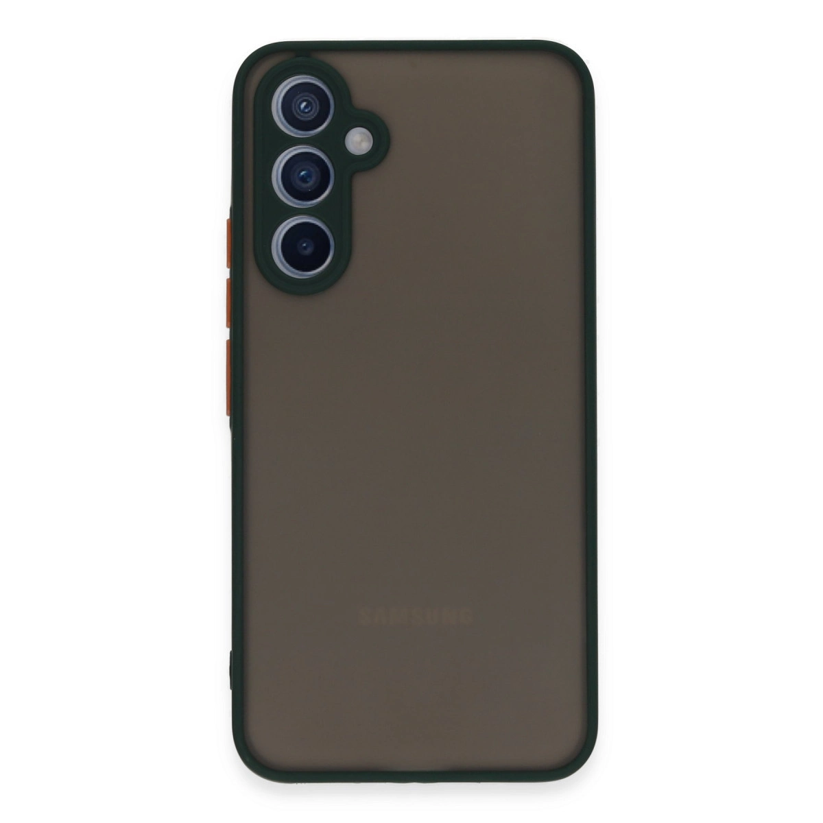 Samsung Galaxy A54 5g Kılıf Montreal Silikon Kapak - Yeşil