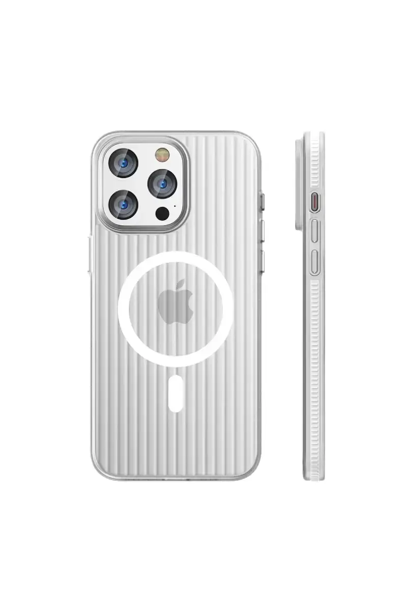 Joko İphone 14 Pro Max Line Magsafe Kapak - Beyaz