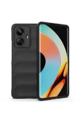 Newface Realme 10 Pro 5g Kılıf Optimum Silikon - Siyah