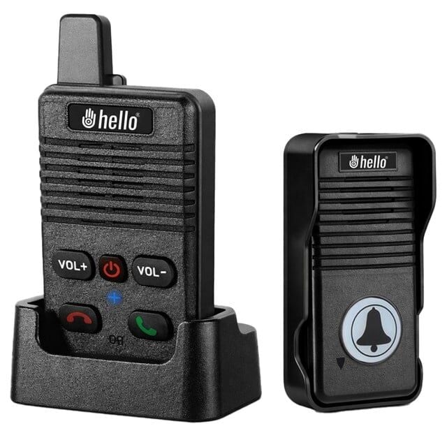 Hello D90 1000 Mah Şarjlı Kapalı Devre Görüntülü Diyafon Konuşma Sistemi