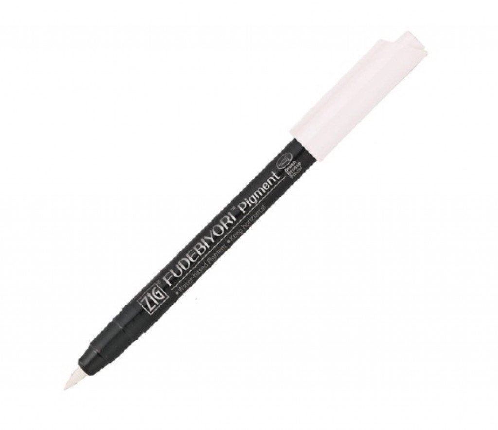 Fudebiyori Brush Pen Beyaz N:CBK-55P