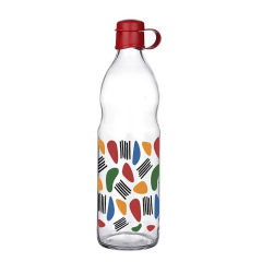 Frido Desenli Cam Suluk  1000 Ml
