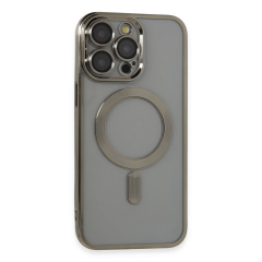 İphone 14 Pro Max Kılıf Kross Magneticsafe Kapak - Titan Gri