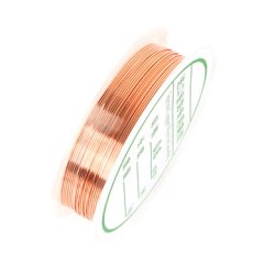 Bakır Renk Tel 0,5mm 6 Metre