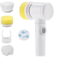 Sunup Sn-20457 Çok Fonksiyonlu Banyo Mutfak Lavabo Şarjlı Temizlik Fırçası