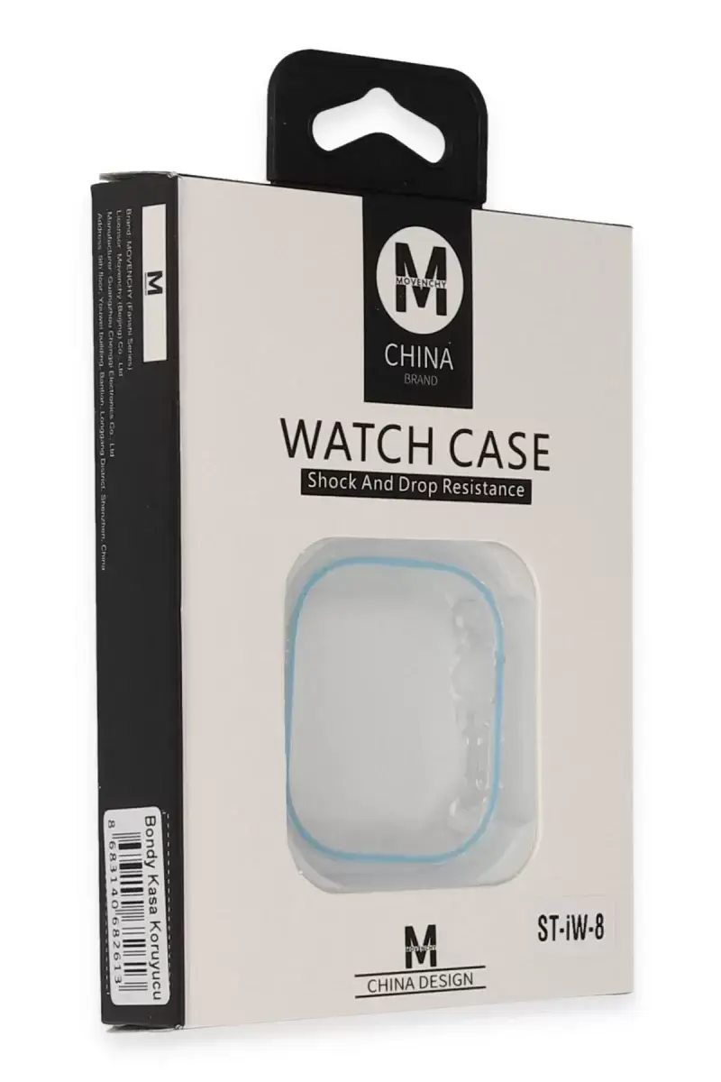 Movenchy Apple Watch 45mm Bondy Kasa Koruyucu - Sierra Blue