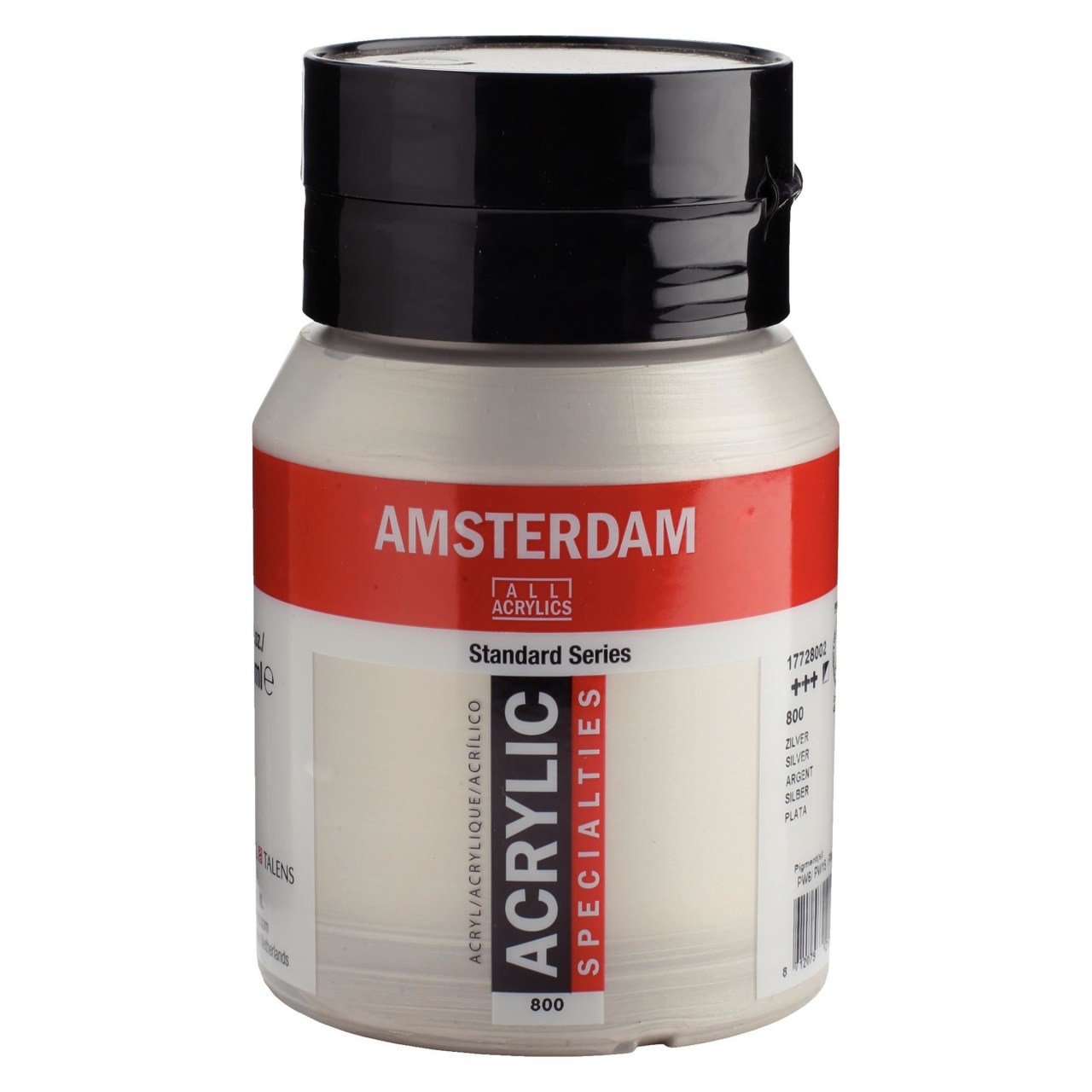 Akrilik Boya 500ml. N:800 Silver