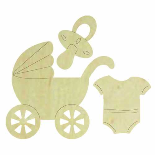 Ahşap Paket Süs N:KD323