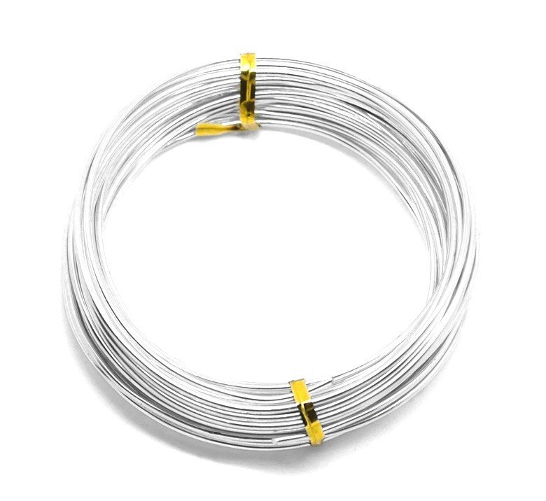 Aluminyum Tel - Gümüş - 2mmx5mt.