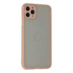 İphone 12 Pro Max Kılıf Montreal Silikon Kapak - Pembe