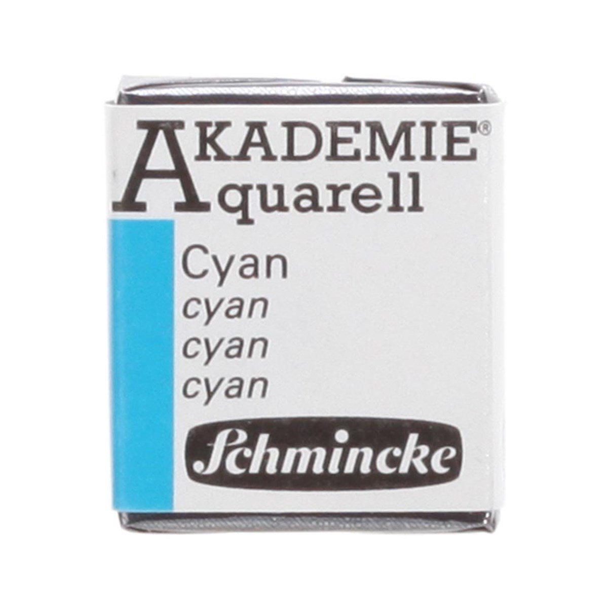 Akademie Yarım Tablet Suluboya - Cyan