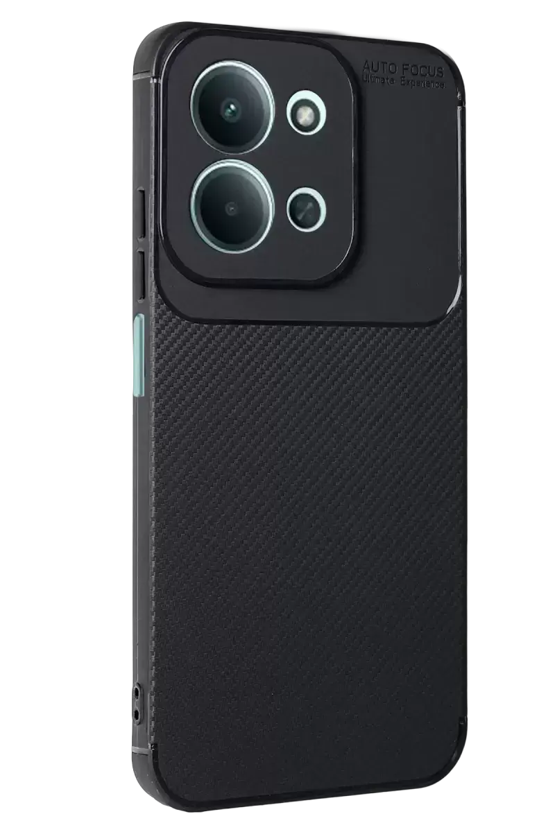 Newface Xiaomi Redmi 15c 5g Auto Focus Karbon Kapak - Siyah