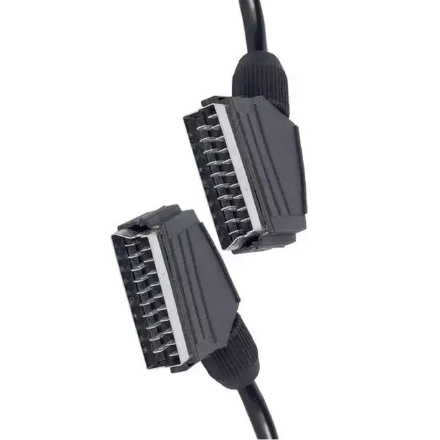 Powermaster 1.2 Metre 7 Mm Tırnaklı Scart Scart Kablo