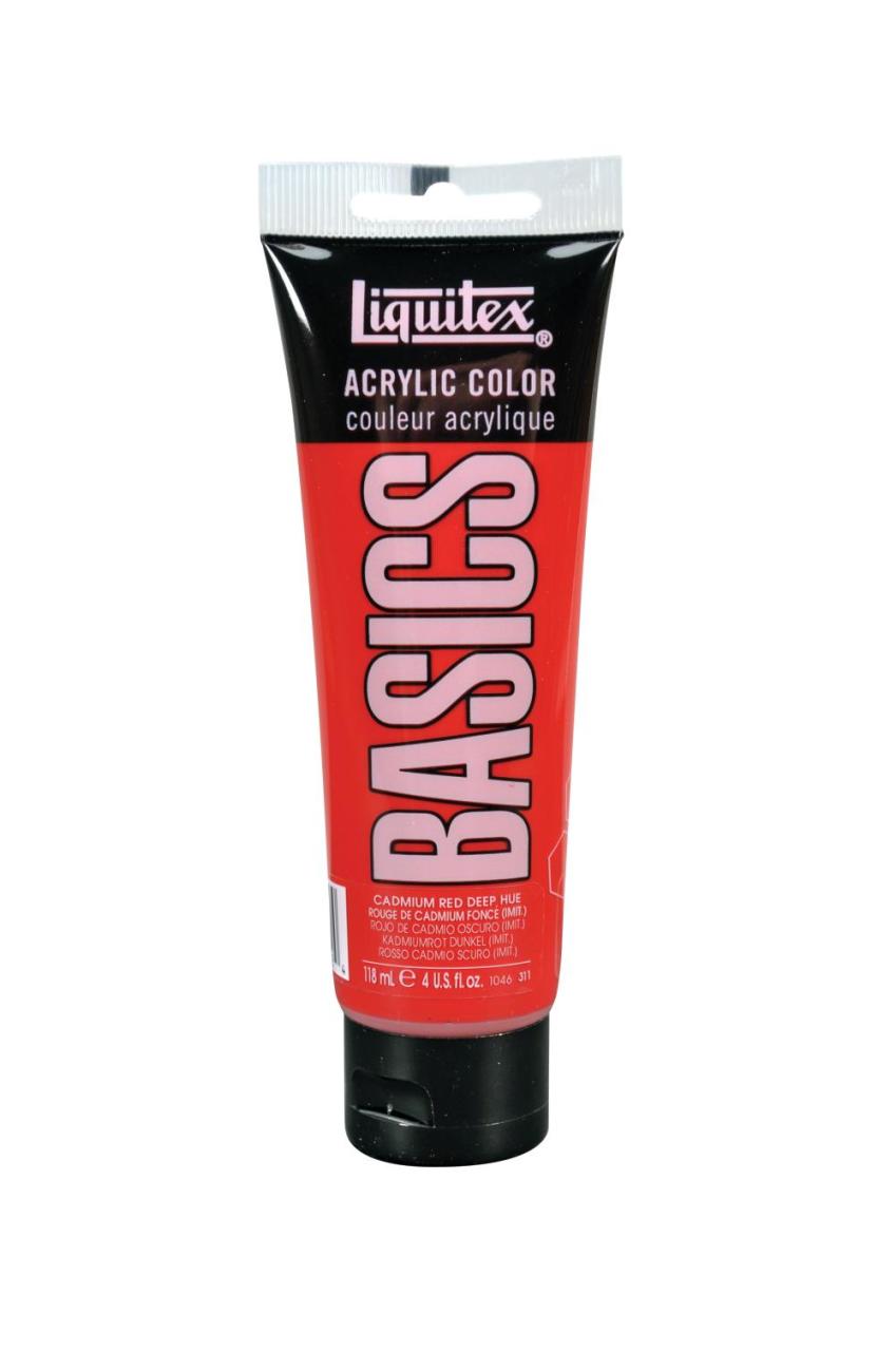 Basics Akrilik 118ml - Cadmium Red Deep Hue 311