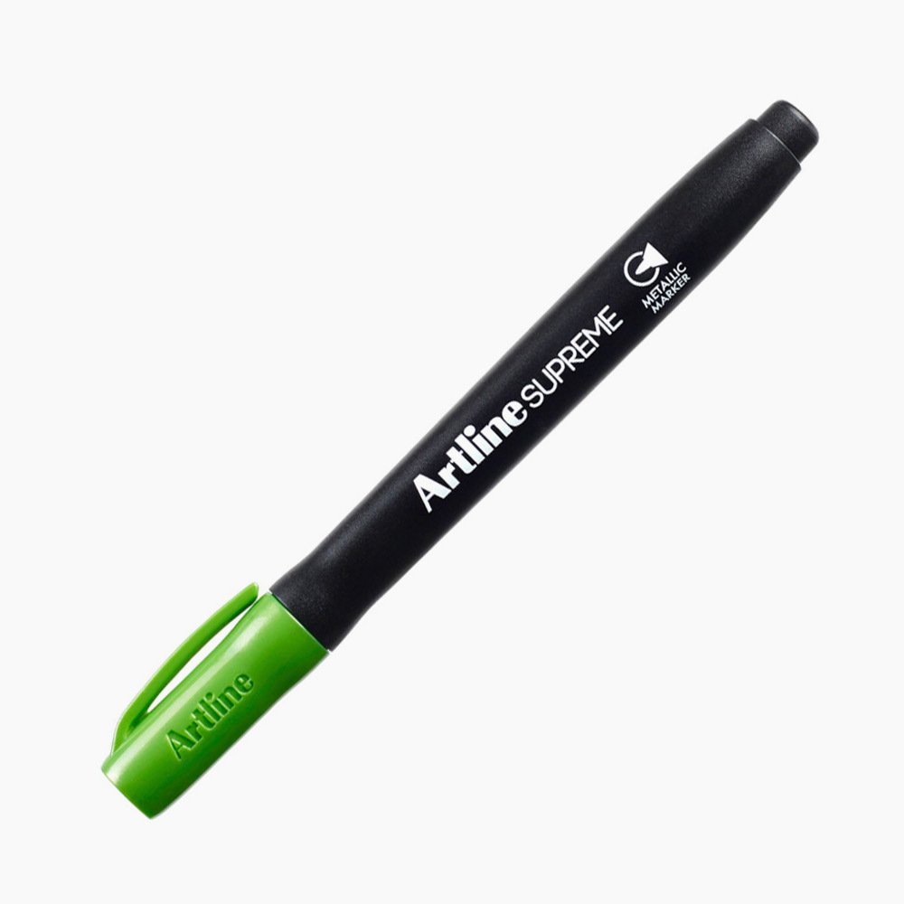 Supreme Metalik Permanent Marker 1mm Yeşil
