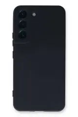 Newface Samsung Galaxy S22 Plus Kılıf Nano İçi Kadife Silikon - Lacivert