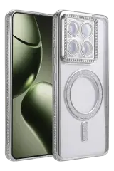 Newface Xiaomi Mi 14t Pro Joke Simli Magneticsafe Kılıf - Gümüş