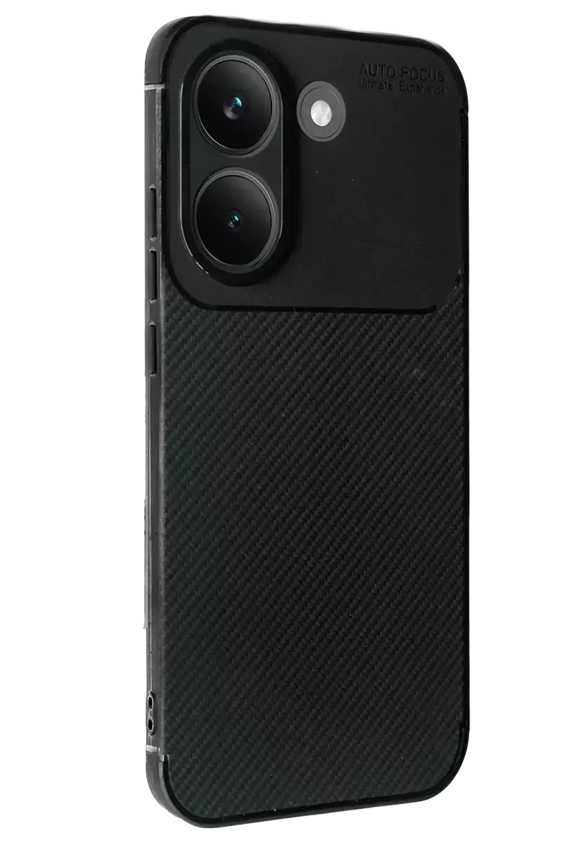 Newface Xiaomi Poco X8 Pro Auto Focus Karbon Kapak - Siyah