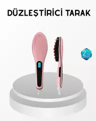 Profesyonel Saç Düzleştirici Tarak – 230°c Maksimum Isı, Hızlı Isınma Ve Seramik Plaka