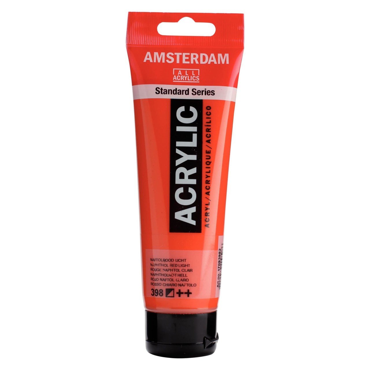 Akrilik Boya 120ml. N:398 Naphthol Red Light