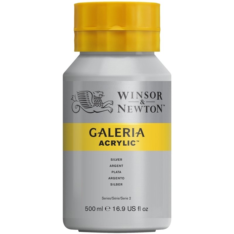 Galeria Akrilik Boya 500ml N:617 Silver