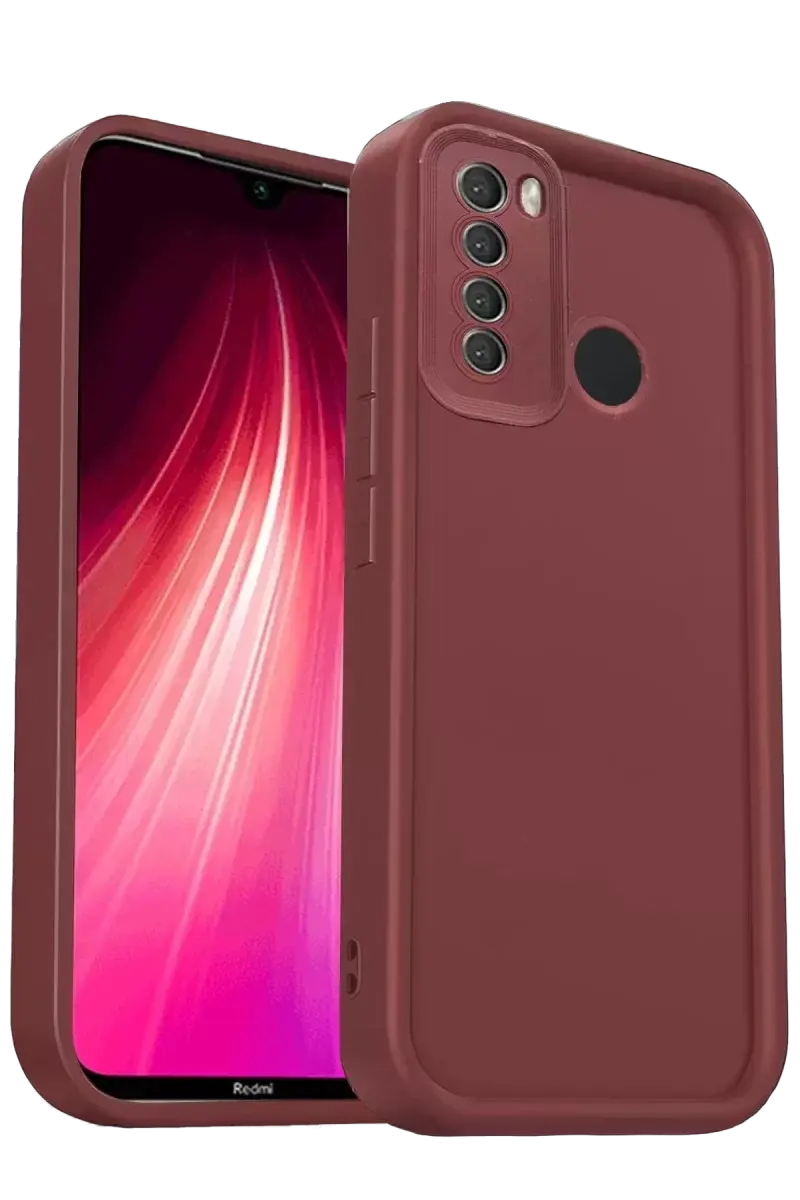 Newface Xiaomi Redmi Note 8 Kılıf Viera Silikon - Bordo