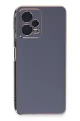 Newface Xiaomi Redmi Note 12 Pro Plus Kılıf Volet Silikon - Mavi