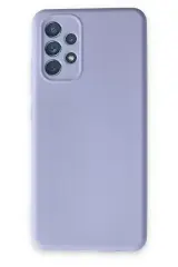 Newface Samsung Galaxy A13 4g Kılıf Nano İçi Kadife Silikon - Lila