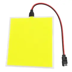 Powermaster Pm-37725 100x100mm Elektrominesans (el) 3v Led Panel Sarı Aydınlatmalı Esnek Yapı
